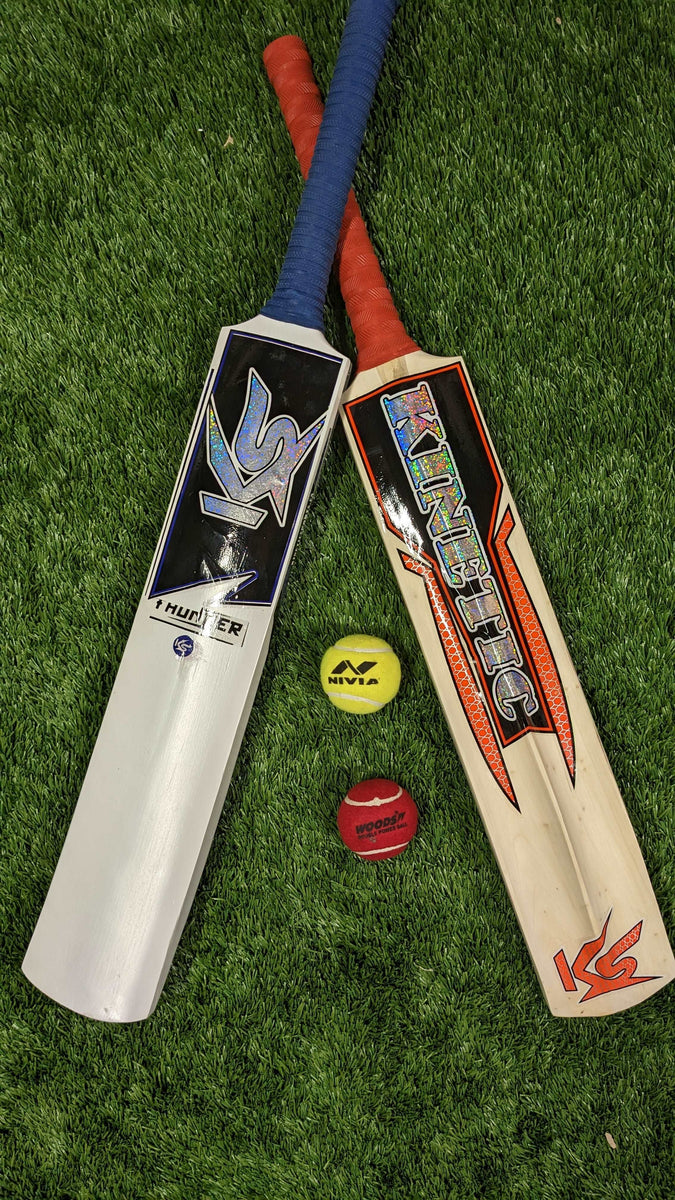 KS Thunder| Heavy Tennis Ball Bat | Kashmiri Willow | Kinetic Sports