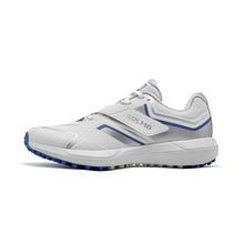 Load image into Gallery viewer, Jazba Sports S4 Men's Cricket Shoes Silver Blue
