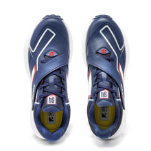 Load image into Gallery viewer, Jazba Sports S4 Men's Cricket Shoes Navy Red
