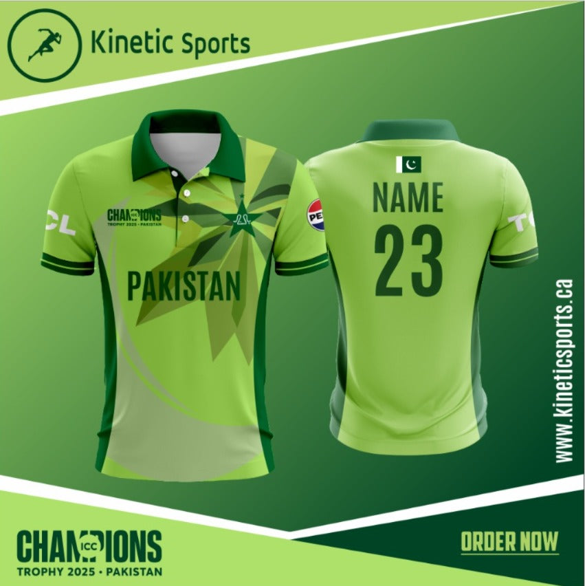 2025 Champions Trophy Fan Edition Jersey Pakistan