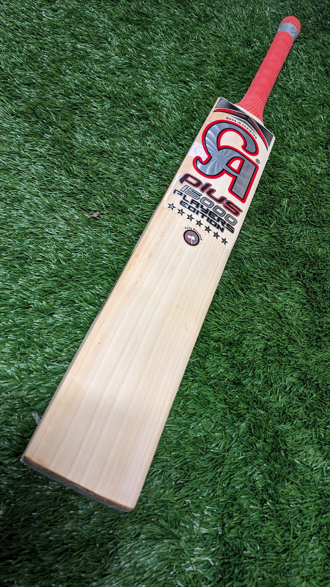 CA Plus 15000 Players 7 star Edition Cricket Bat (RED)