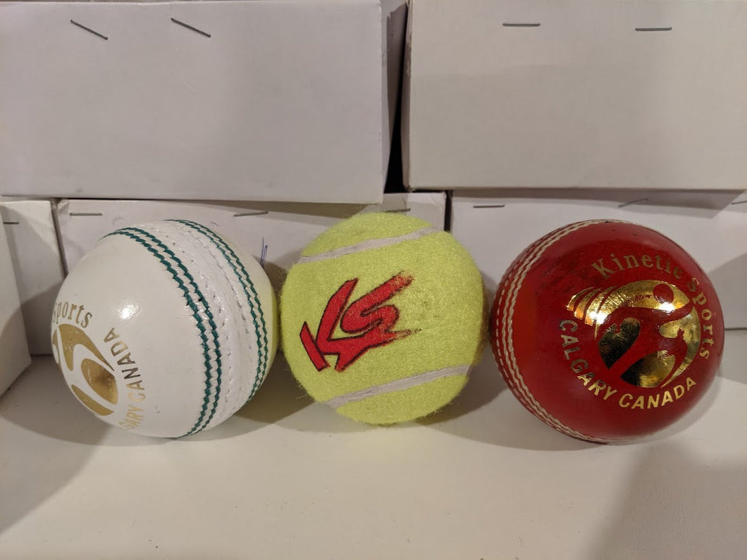 Tennis ball, Cricket